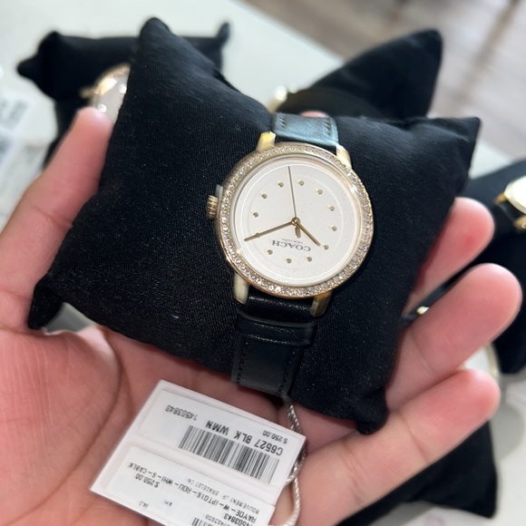 coach watch black leather - Picture 10 of 10